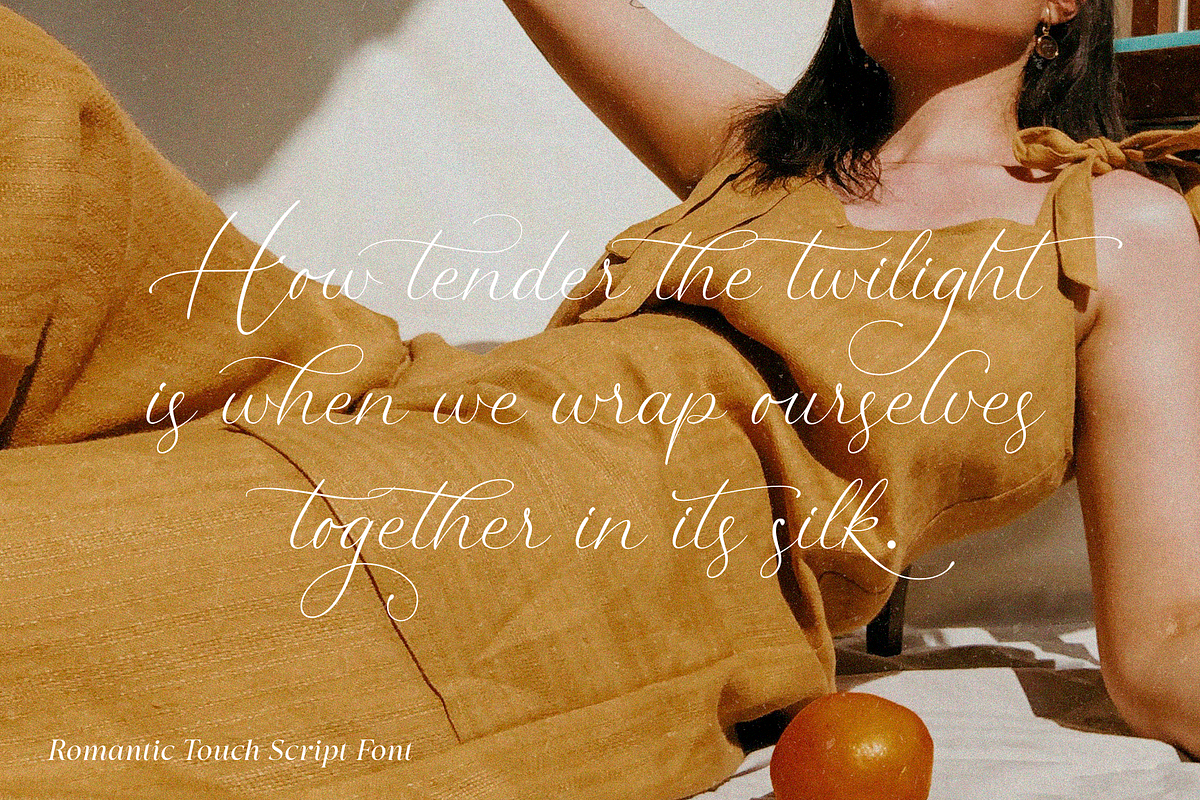 Romantic Touch, a Handwritten Font by Larin Type Co. (Photo 7 of 12)