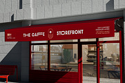 Cafe Storefront Mockup, an Advertising Mockup by Rahardi Creative (Thumbnail 3 of 4)