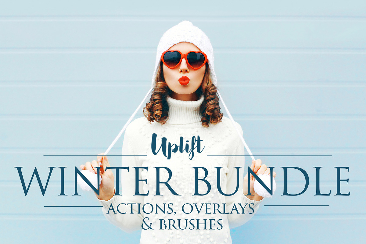 Winter Bundle for Photoshop, an Action Add-On by Uplift Actions (Photo 1 of 8)