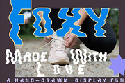 Foxy a Hand-lettered Modern Display, a Handwritten Font by Eryn Rose Design (Thumbnail 1 of 12)