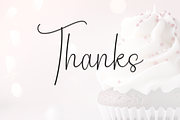 Sweety Cupcake | Script Font, a Handwritten Font by Scratchones (Thumbnail 9 of 9)