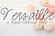 VERSAILLE Hand Lettered Font, a Script Font by Rhonna Designs (Thumbnail 1 of 3)