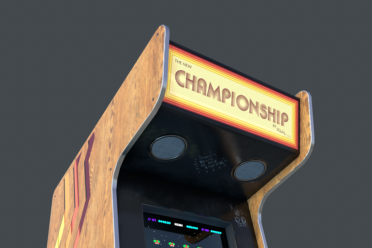 Game Machine PBR, an Object 3D Model by Daniel Mikulik (Photo 8 of 10)
