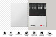 Folder Mockup, a Product Mockup by PixelVoyager (Thumbnail 2 of 7)