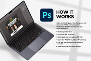 Seminar Digital Flyer | Canva & PSD, a Social Media Template by Vintage Impressions (Thumbnail 5 of 6)