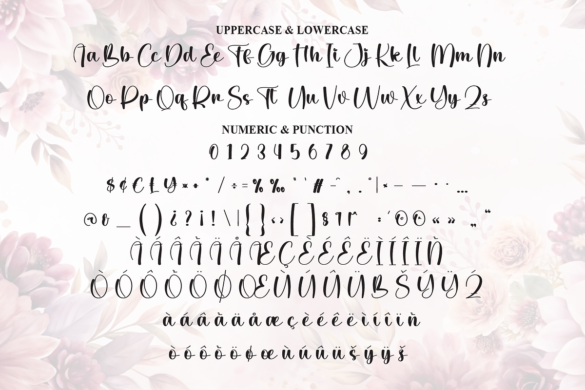 Sweety Angela | Script Font, a Handwritten Font by Scratchones (Photo 7 of 9)