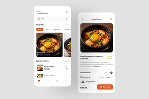 Delifood - Food Deliver App UI Kit