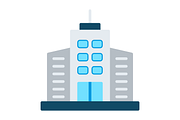 Commercial Building Flat Icon, a Duotone Icon by Pexelpy (Thumbnail 2 of 2)