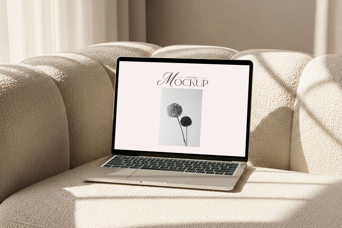 Minimal Beige Digital Devices Mockup, an iPad Mockup by aana_flavs (Photo 3 of 5)
