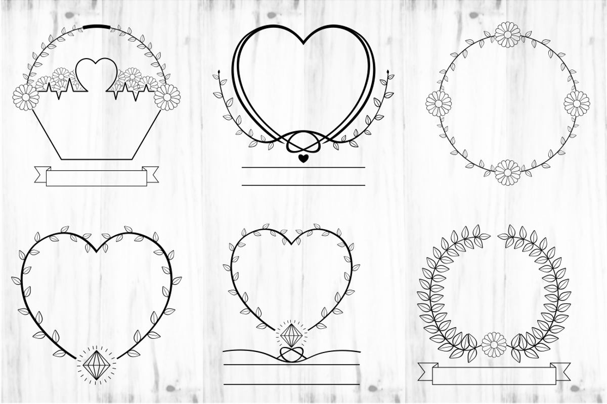 Wedding SVG Bundle, Wedding Sign SVG, an Object Graphic by D2PUTRI (Photo 20 of 31)