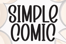 Simple Comic | Script Font