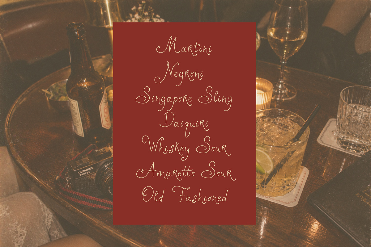 Beautifully Airy Lines Font, a Script Font by AnnArt (Photo 2 of 13)