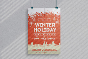 Winter Holiday Flyer