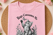 Rage Consumes Me PNG, a Seasonal Illustration by DreamCafeArt (Thumbnail 2 of 6)
