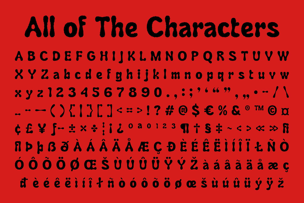 Rastely Rough, a Sans Serif Font by Craft Supply Co. (Photo 8 of 8)