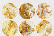 Gold Marble Seamless Metallic Paper, a Texture Graphic by Natural Planners (Thumbnail 3 of 3)