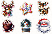 Christmas Sticker Sublimation, an Illustration by OK Design (Thumbnail 4 of 5)