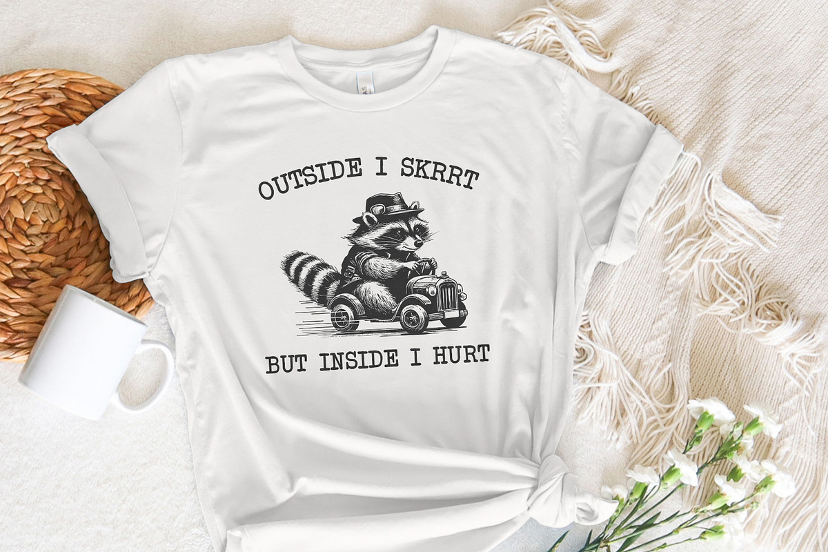 Outside I Skrrt But Inside I Hurt, an Illustration by SharpMarketplace (Photo 5 of 9)