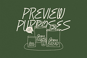 Krawel - Handwritten Brush Font, a Handwritten Font by Typeparties (Thumbnail 6 of 10)