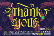 Morant Chastor Typeface, a Blackletter Font by alit design (Thumbnail 17 of 17)