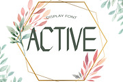 Active Summer Font, a Script Font by DmDesignsStoreArt (Thumbnail 1 of 2)