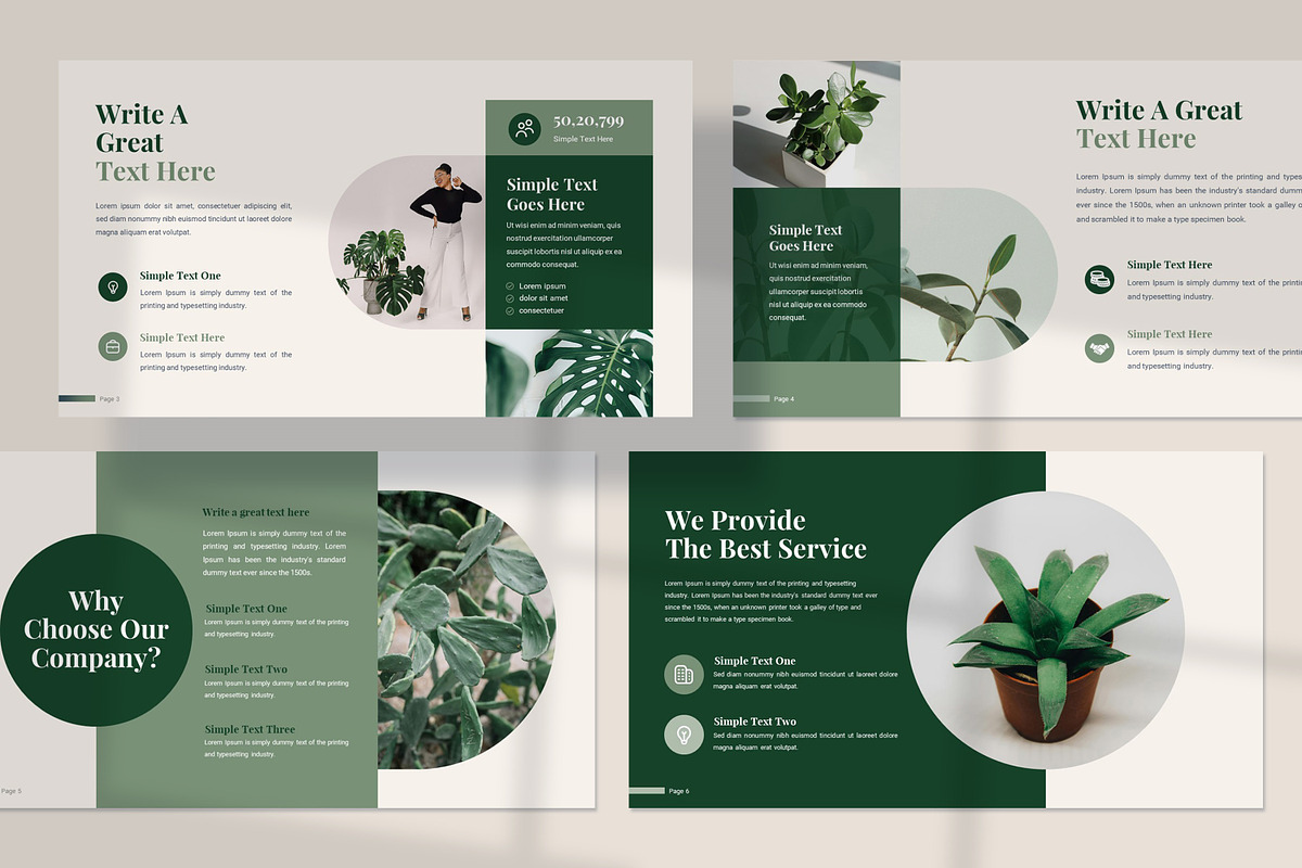 Verdant PowerPoint Presentation, a Presentation Template by zahidhossainalif (Photo 3 of 15)