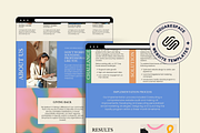 Squarespace Website template, a Squarespace Template by Ciel Lumiere (Thumbnail 7 of 8)