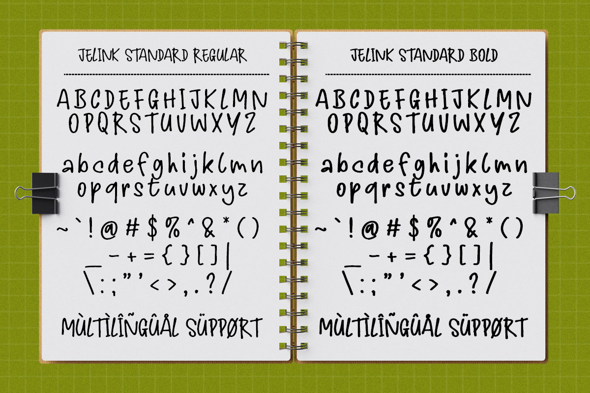 Jelink - Handwritten Marker Note Fon, a Handwritten Font by Afkari Studio (Photo 7 of 10)