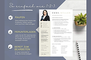 Bewerbungsvorlagen Word Lebenslauf, a Resume Template by Climbwithelevator (Thumbnail 10 of 10)
