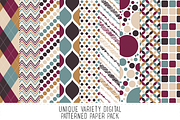Mens Pattern Paper Pack, a Pattern Graphic by Angie Sandy (Thumbnail 1 of 2)