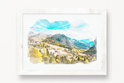 Watercolor Photo Effect, an Action Add-On by AlienValley (Thumbnail 5 of 9)