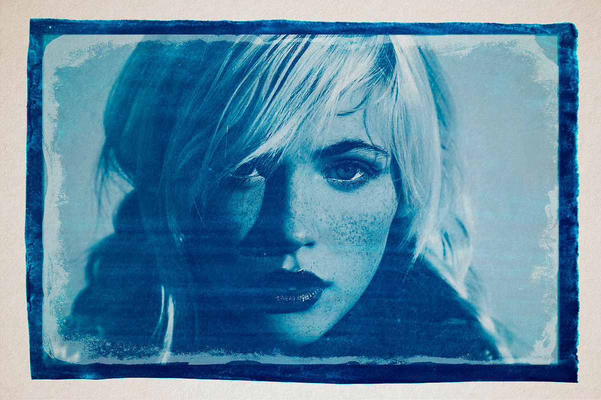 CYANOTYPE Digital Photoshop Effect, a Plug-in Add-On by PhotoSpirit (Photo 3 of 11)