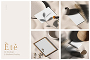 Ètè Mockups, a Print Template by LINII (Thumbnail 1 of 7)