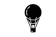 hot air balloon silhouettes, an Illustration by Amazin_art (Thumbnail 6 of 31)