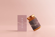 390+ Cosmetic Branding Mockup Scenes, a Cups & Container Mockup by pmvch (Thumbnail 229 of 367)