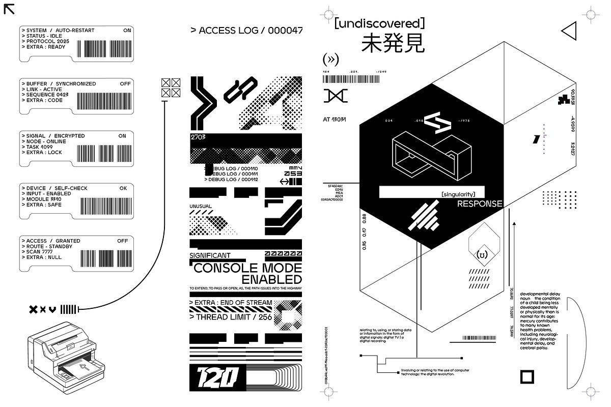 Futurist UI Graphic Elements, a Graphic by NoSpoon Design (Photo 3 of 7)