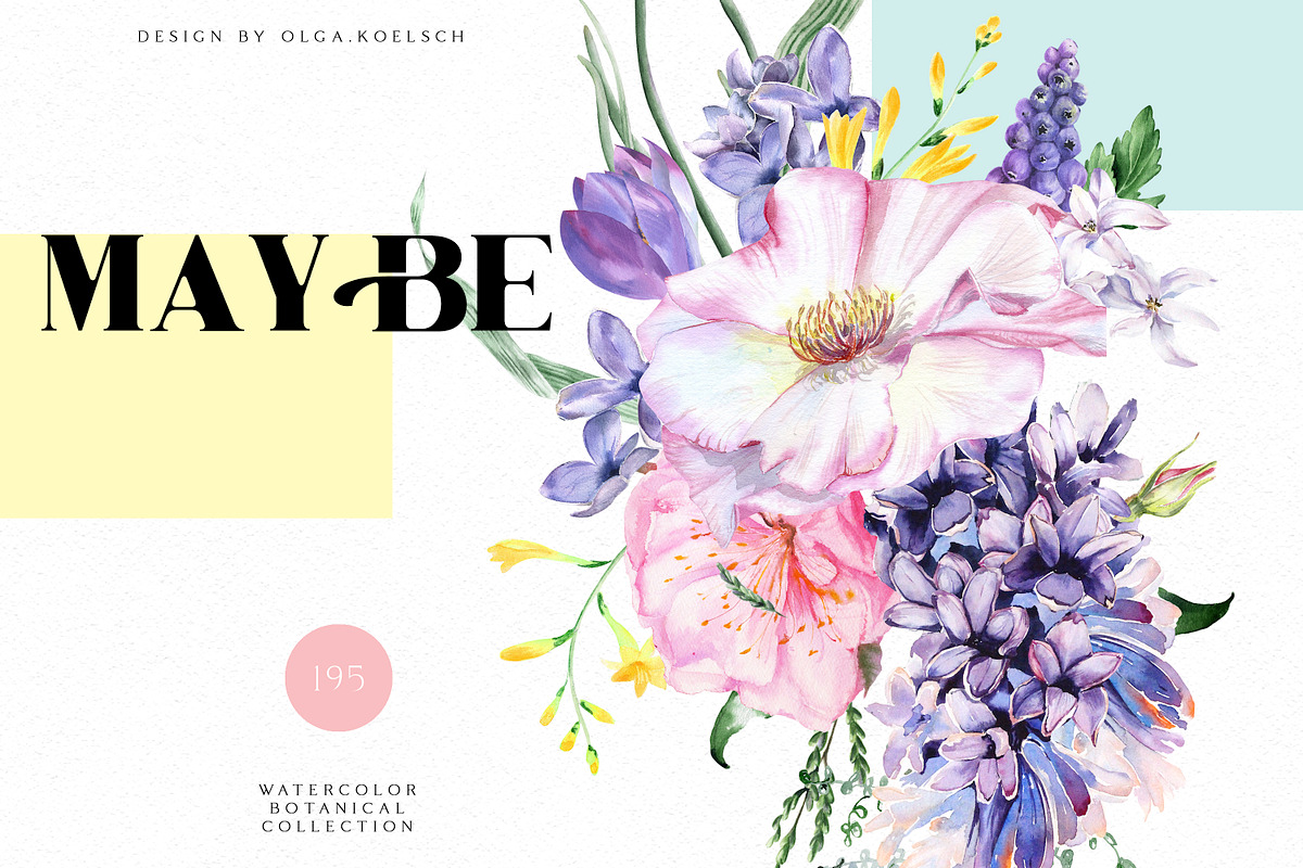 MAY BE - botanical spring, an Illustration by Olga Koelsch (Photo 1 of 12)