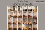 Japandi Frame Mockup 4 in 1 Bundle, a Household Mockup by LAMIA DESIGN (Thumbnail 3 of 19)