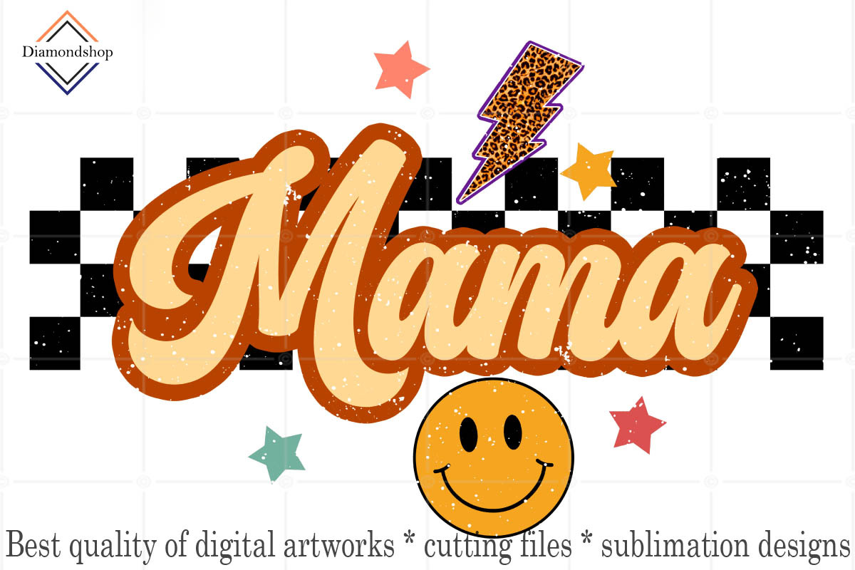 Retro Halloween Sublimation - 20 PNG, a Decorative Illustration by DiamondShop (Photo 7 of 11)