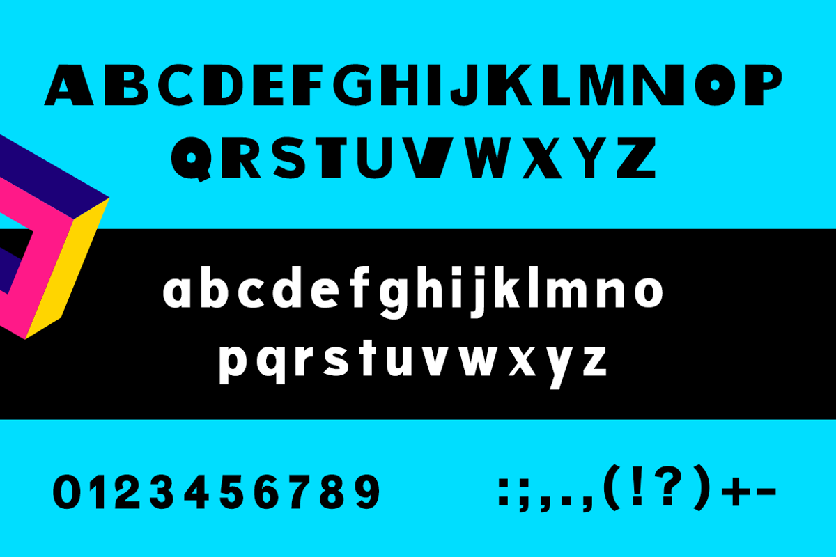 Pointy| fashion bold font preview 2