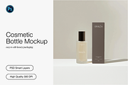 Luxury Cosmetic Bottle Mockup, a Packaging Mockup by Digital Asset Co (Thumbnail 1 of 4)