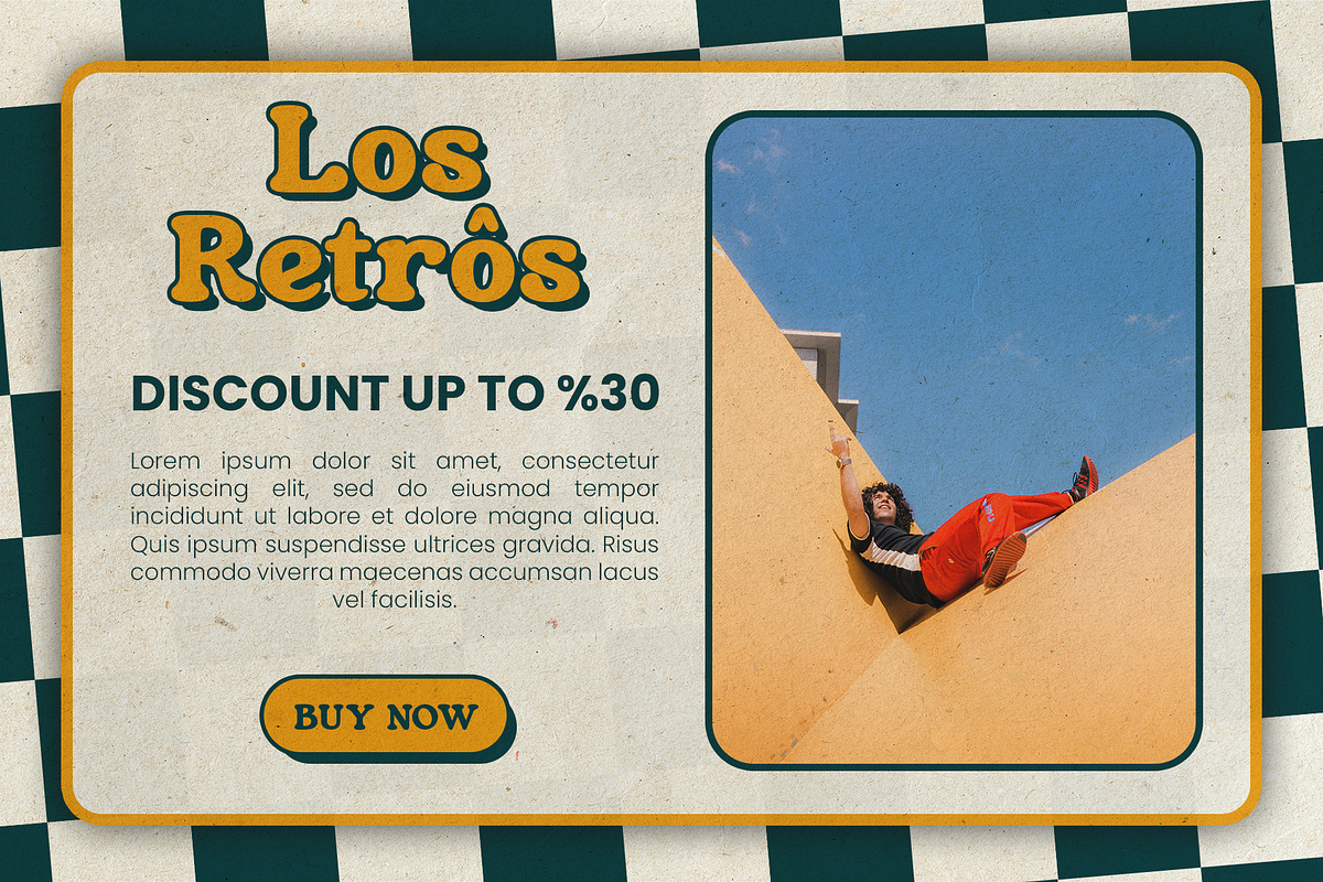 Modern Monarch - Retro Display Font, a Serif Font by RagamKata (Photo 7 of 12)