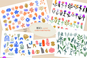 Abstract Floral clip arts & patterns, a Pattern Graphic by PixelAesthetic (Thumbnail 11 of 13)