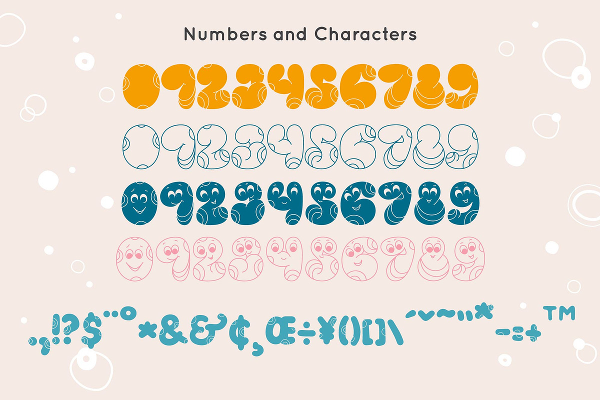 HUMOR playful font family, a Script Font by Anna Zakharchenko (Photo 19 of 21)