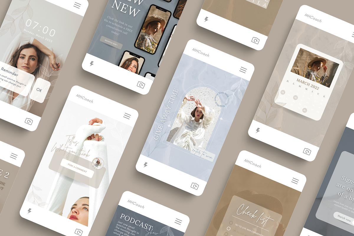 Social Media Templates Kit in Canva, a Social Media Template by Marketello Studio (Photo 4 of 39)