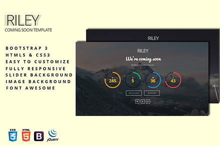 Riley - Coming Soon Page