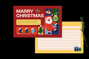 Christmas Greeting Card, a Card Template by Neermana (Thumbnail 2 of 4)