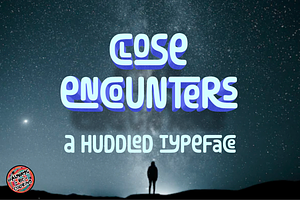 Close Encounters Modern Display Font