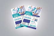 Healthcare Clinic Promotional Flyer, a Flyer Template by Designscozy (Thumbnail 4 of 5)