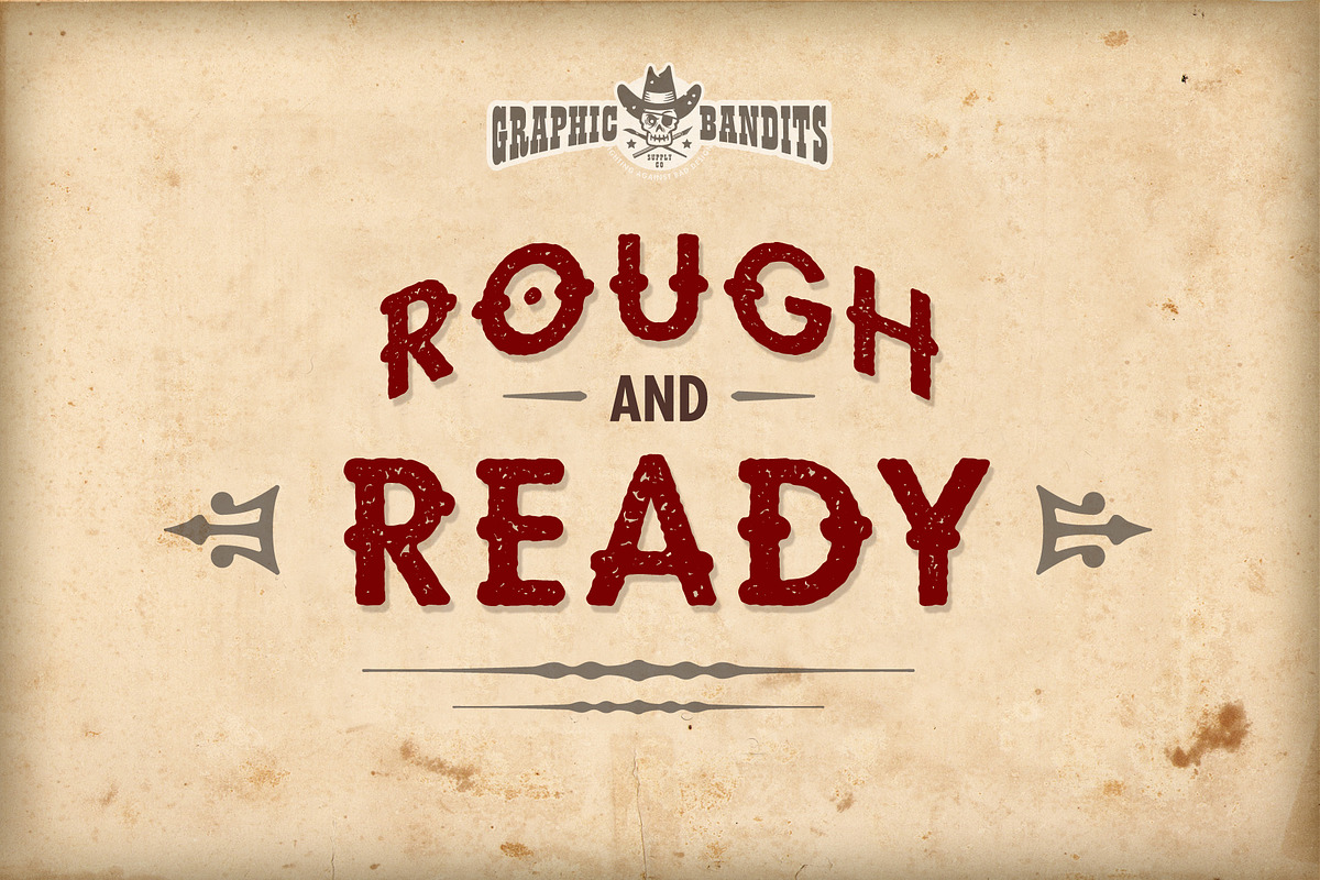 Bandit Bight - Font Family (4) preview 8